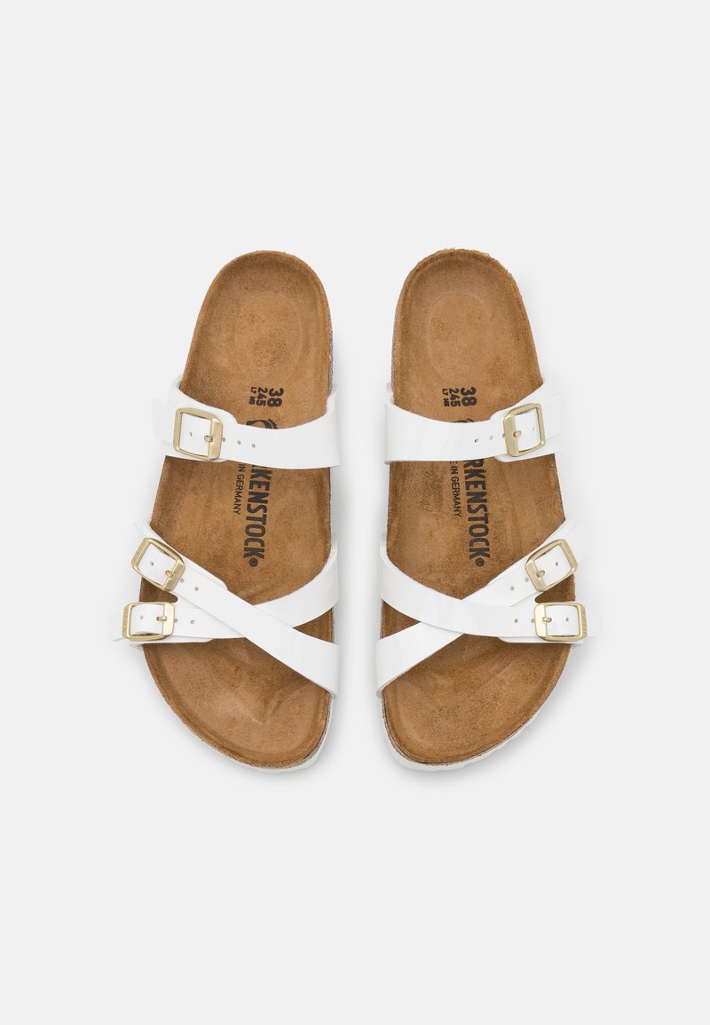 Damen Sneaker | Birkenstock FRANCA Pantolette flach white/weiß - LL74843 Damen Sneaker | Birkenstock FRANCA Pantolette flach white/weiß - LL74843