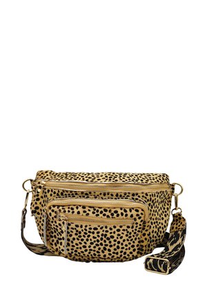 IRIS - BANANE - Sac bandoulière - spotted noir beige