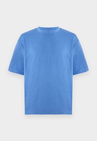 SLH LOOSE OSCAR O NECK TEE - T-shirts - federal blue