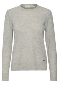 LUKKAIW CREW NECK - Pulóver - new light grey melange