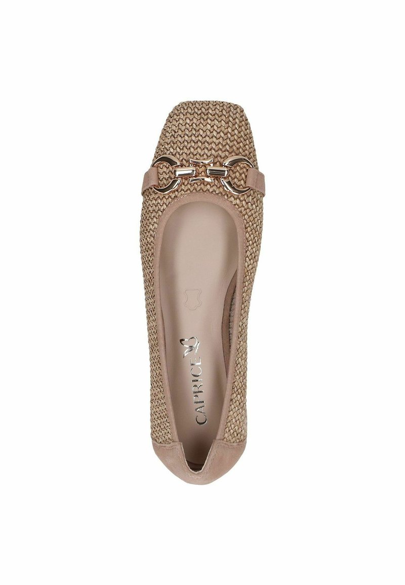 Caprice Ballerine - ecru perl deer/beige