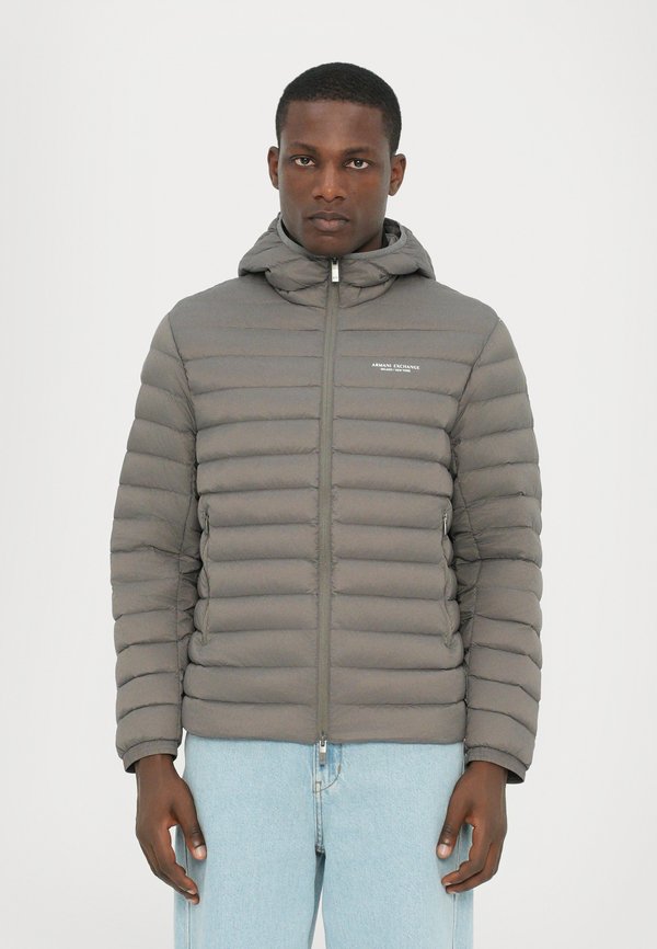 Down jacket - dark gull gray