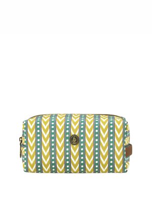 Pip Studio COCO MEDIUM SAMBA STRIPE - Wash bag - lime
