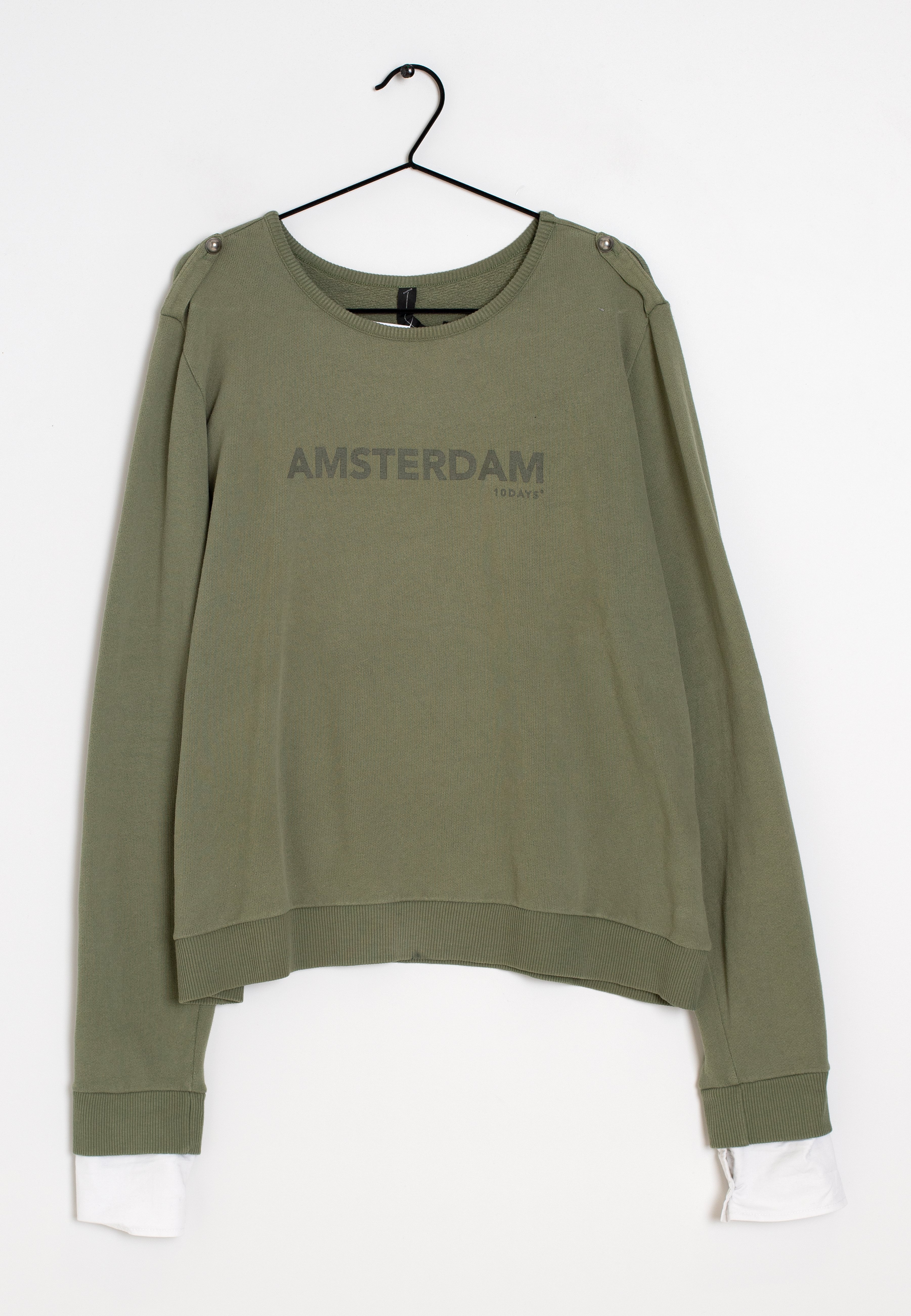 10DAYS Trui - green/groen - (Pre-owned) - Zalando.nl