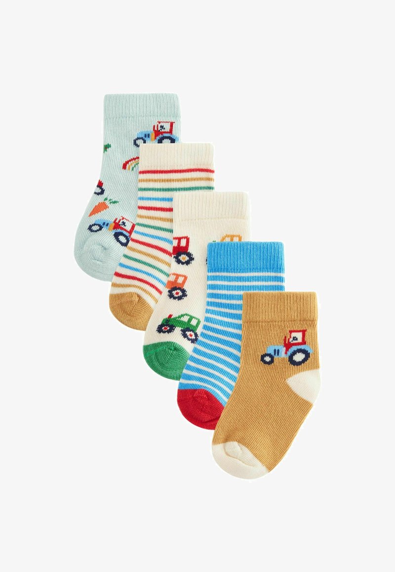 Next 5 PACK STAR - Nogavice - blue yellow