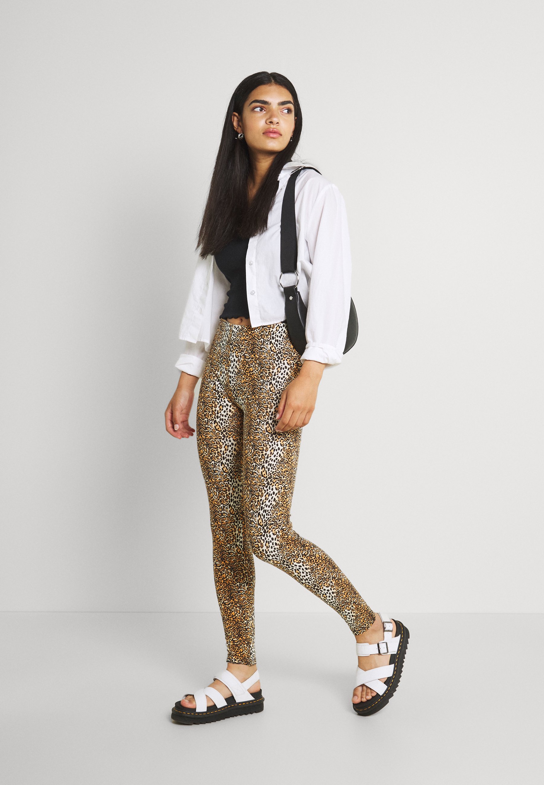 Damer NMKERRY ANILLA - Leggings Damer NMKERRY ANILLA - Leggings