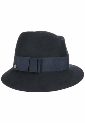 Lierys ASYM DAMENHUT MIT RIPSBAND - Hat - blau