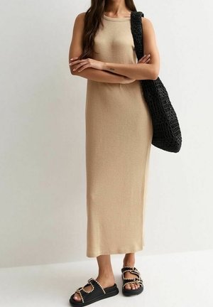 Vestido de punto - stone