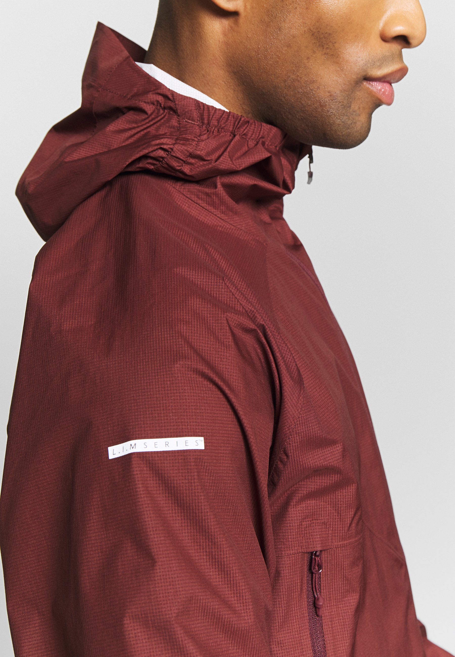 L.I.M PROOF MULTI JACKET MEN Regnjacka maroon red L.I.M PROOF MULTI JACKET MEN Regnjacka maroon red