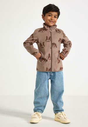 Lindex, JACKET FLEECE UNISEX - Fleecejakke - dark khaki