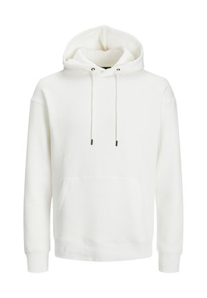 Jack & Jones JJESTAR BASIC HOOD - Felpa con cappuccio - cloud dancer