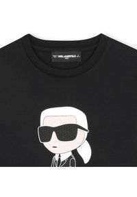 KARL LAGERFELD KIDS Majica z dolgimi rokavi - black