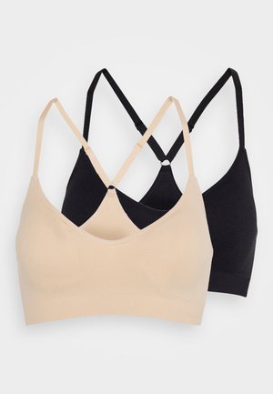 REVIVE 2 PACK - Intimo modellante - black/beige