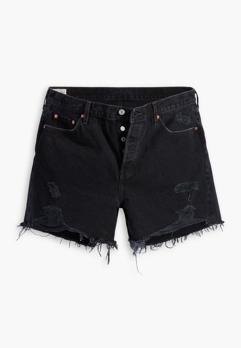 Levi’s® Plus Jeansshort zwart denim/blackdenim