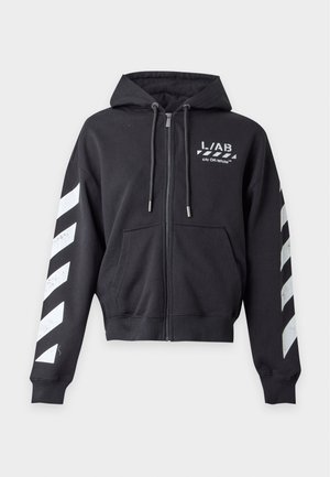 L/AB c/o Off-White, FULL ZIP - Φούτερ με φερμουάρ - black
