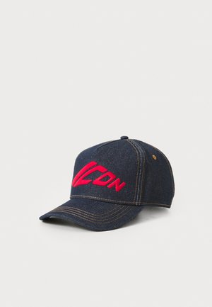 Cap - dark-blue denim
