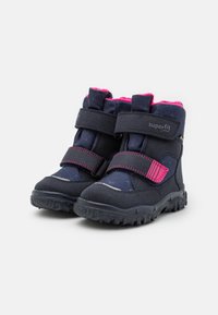 Superfit HUSKY - Zimski škornji - blau/pink