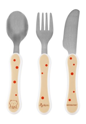 3 TLG SET - Kids' cutlery - beige
