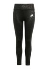 OPTIME - Leggings - black white
