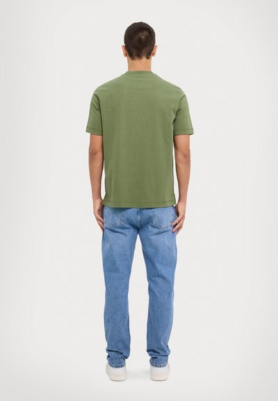 PS Paul Smith HAPPY REGULAR FIT - Tricou basic - green