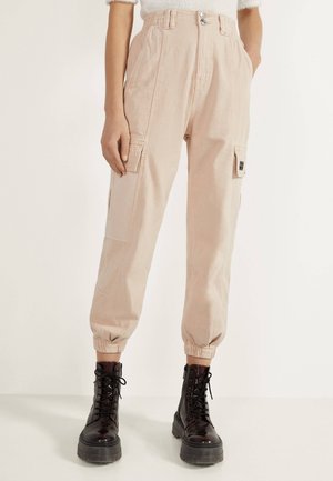 Broek - mottled beige