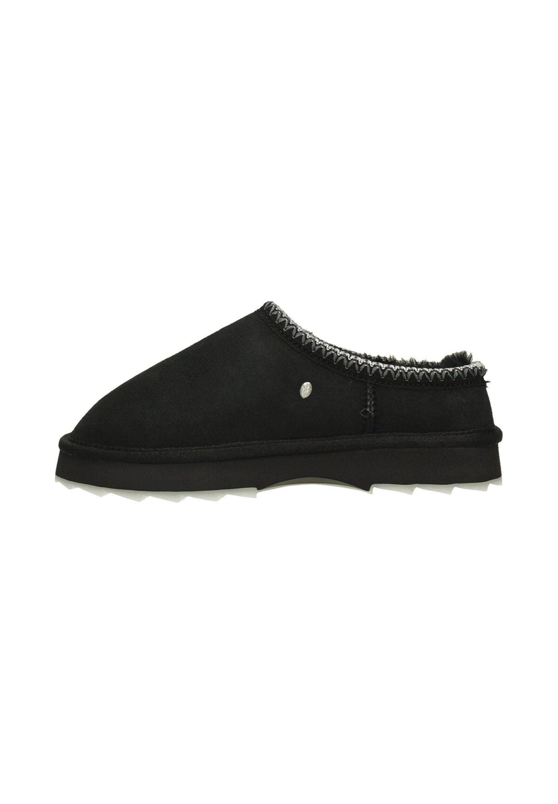 Pantofole sportive di pelliccia di agnello