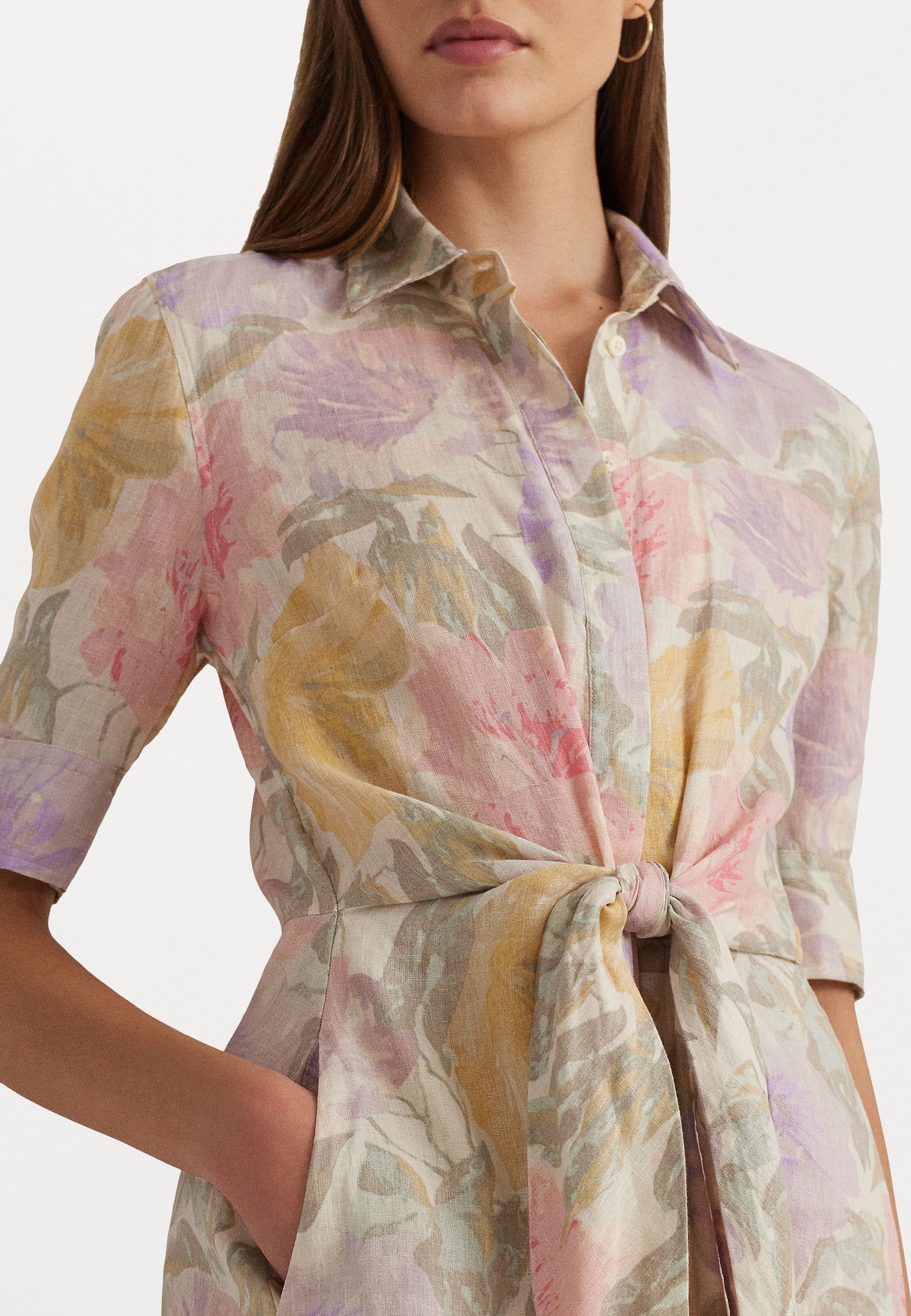 Lauren Ralph Lauren WAKANA ELBOW SLEEVE DAY DRESS - Shirt