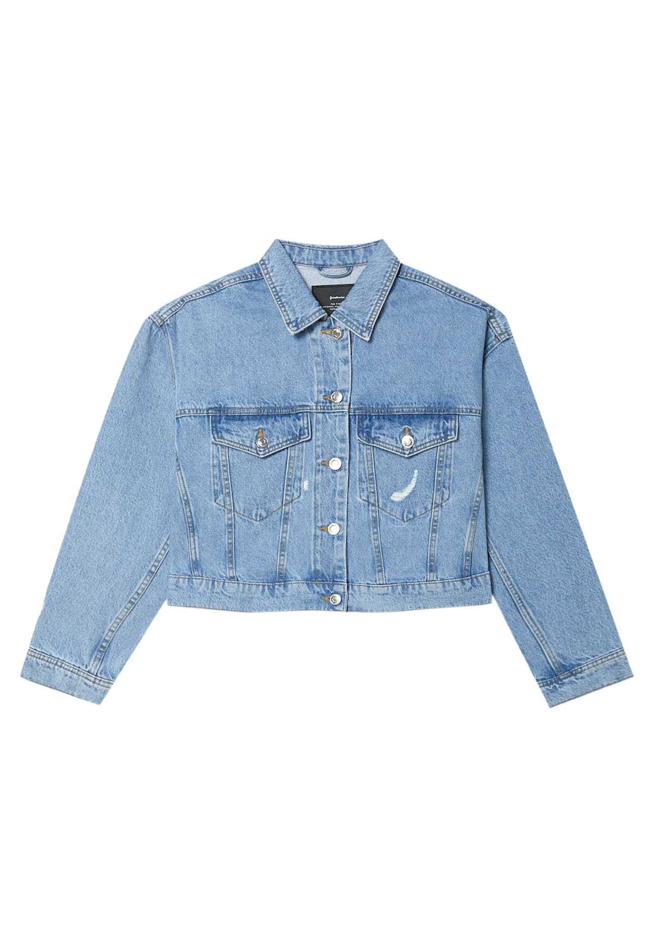 denim jacket stradivarius