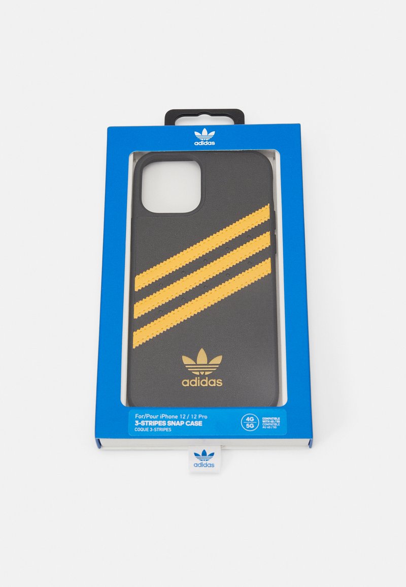 Adidas Originals Iphone 12 12 Pro Phone Case Black Collegiate Gold Black Zalando Co Uk