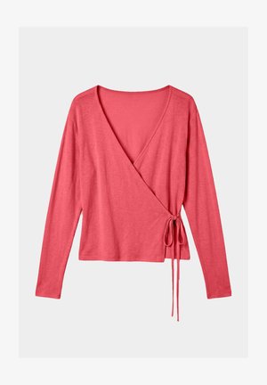 Vero Moda, CARDIGAN VMLIVIA CARDIGAN - Gilet - calypso coral