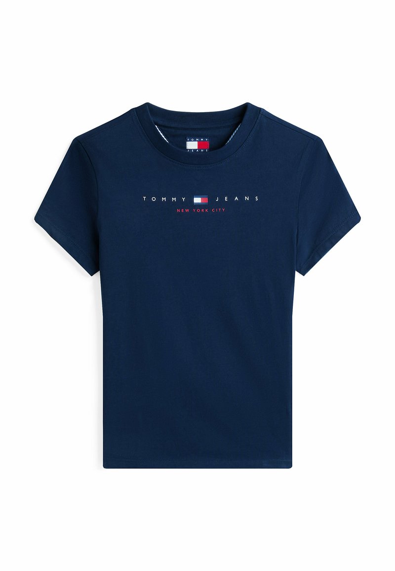 Tommy Jeans T-shirt basic donkerblauw Tommy Jeans T-shirt basic donkerblauw