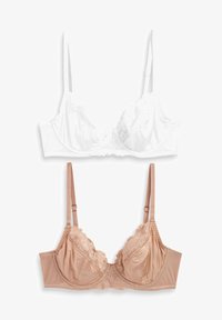 Geselecteerd, nude/white