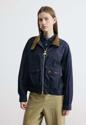 BLACKTHORN CASUAL JACKET - Nyári dzseki - vulcan navy/beige