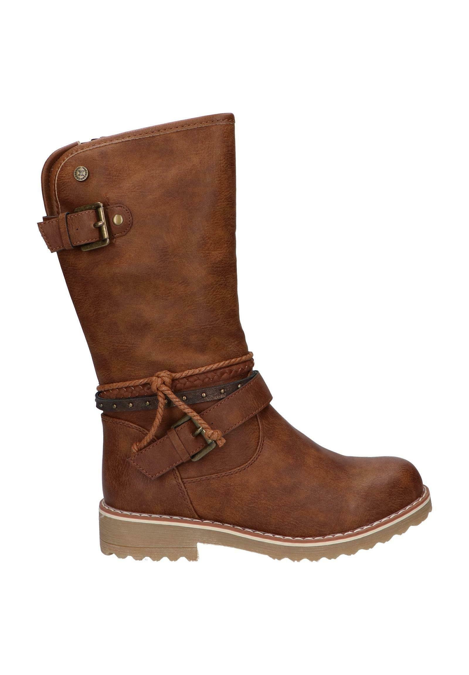 XTI Botas camperas - camel - Zalando.es