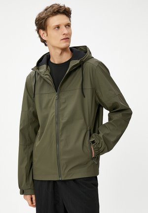 HOODED ZIPPER  - Chaqueta fina - khaki