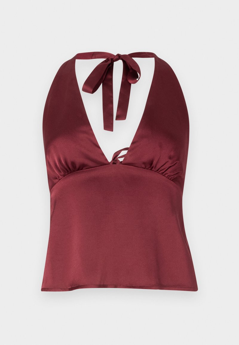 Gina Tricot Top - burgundy/rosso scuro - Zalando.it