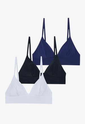 3 PACK - Triangel-BH - black/white/dark blue