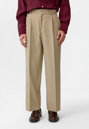 HANS - Broek - beige