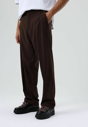 MID RISE - Pantalon classique - brown