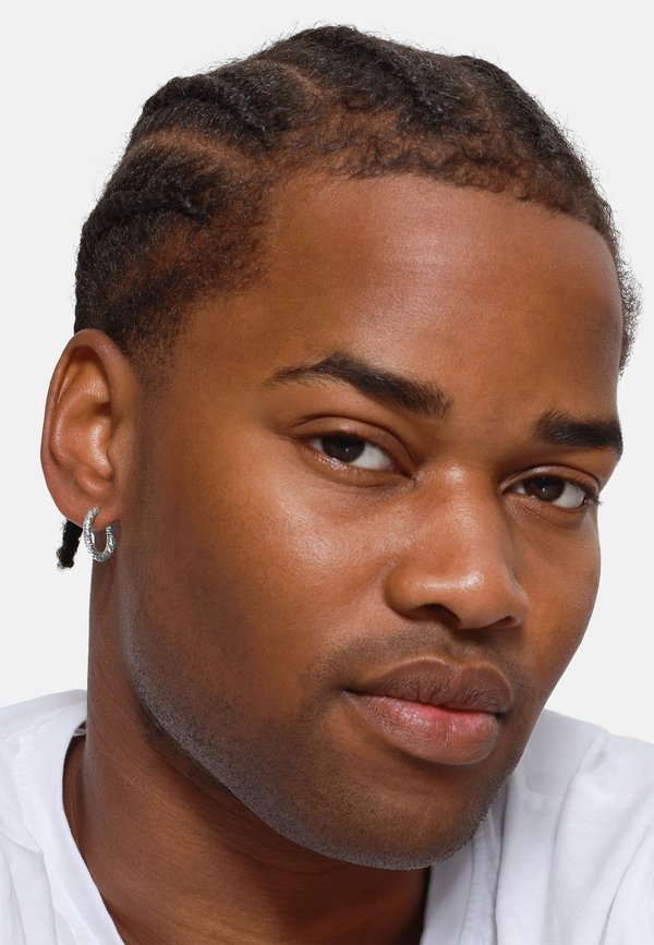 FABIO - Ohrringe - silberfarben poliert