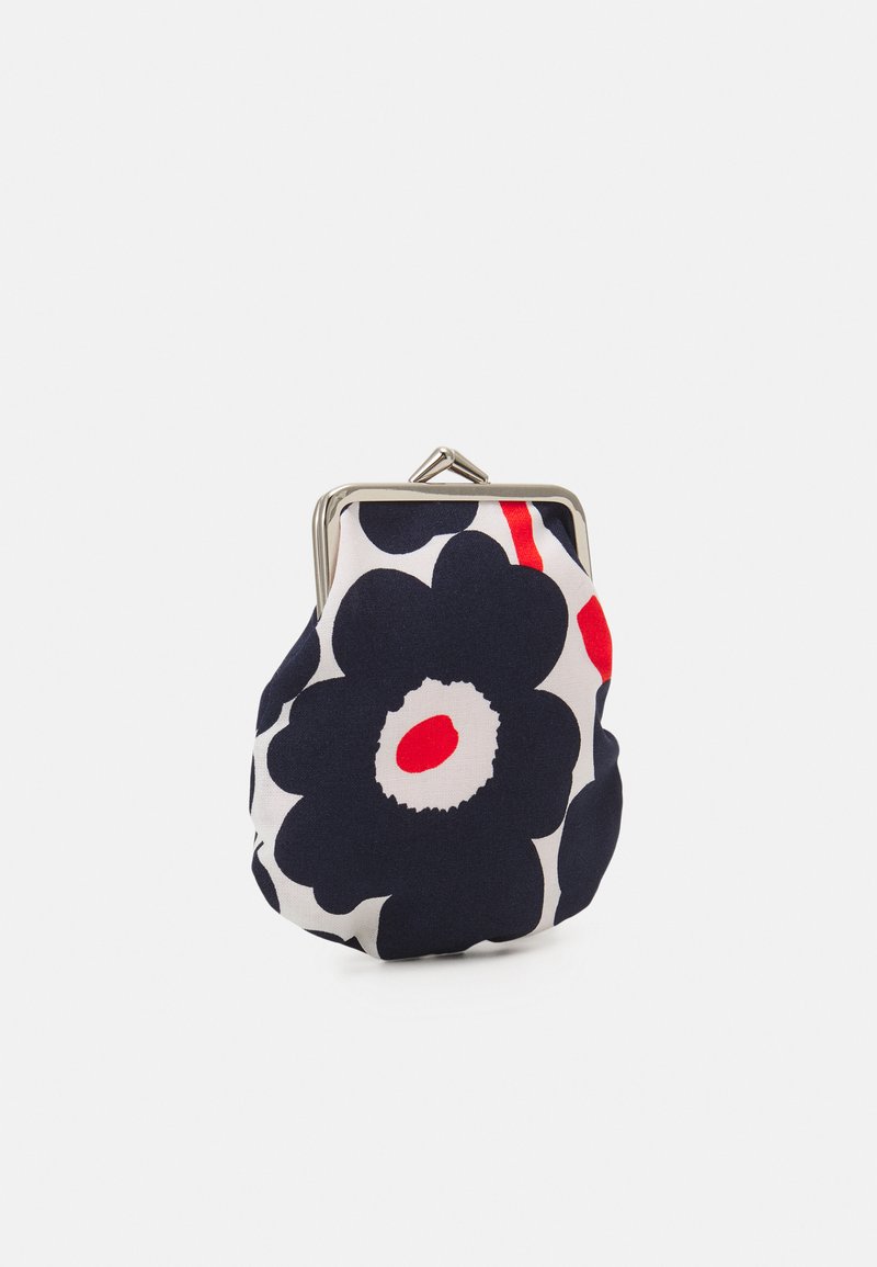 Marimekko Pieni Kukkaro Mini Unikko Purse Wallet White Navy Orange Dark Blue Zalando Ie