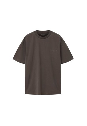 AllSaints, XANDER CREW - Základné tričko - brown