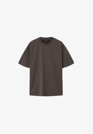 AllSaints, XANDER CREW - T-Shirt basic - brown