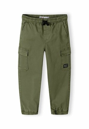 ELASTIC WAIST COMBAT STYLE - Pantalon classique - khaki