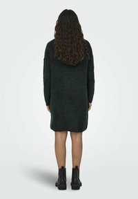 JDY INGEBORG LIFE ROLL NECK - Strickkleid - scarab