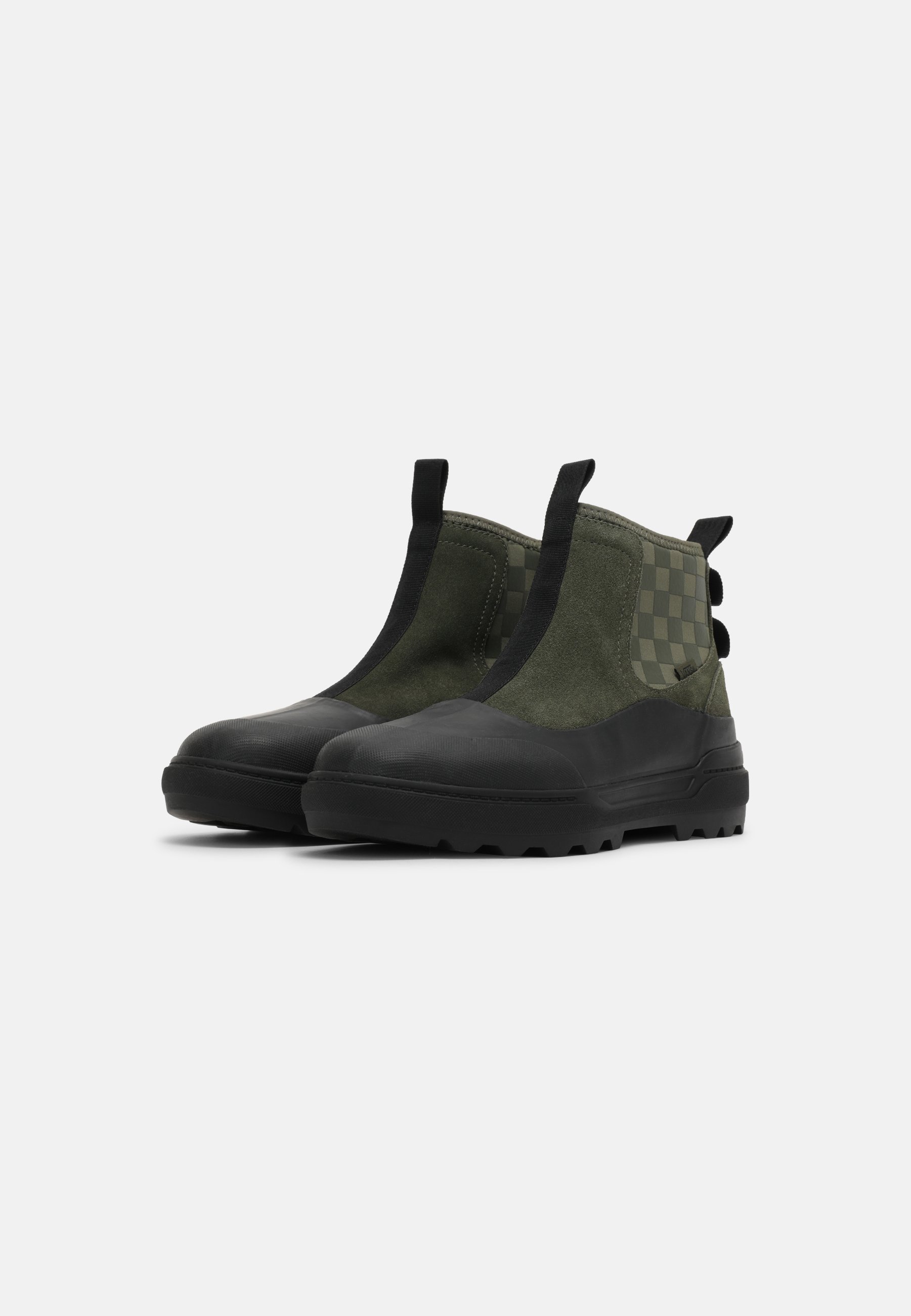 Vans COLFAX - Botines bajos - grape leaf/black/verde - Zalando.es
