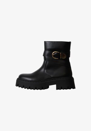 JOIA PARIS, BOTTINES À TALON ZIP JOIA - Bottines à plateau - noir
