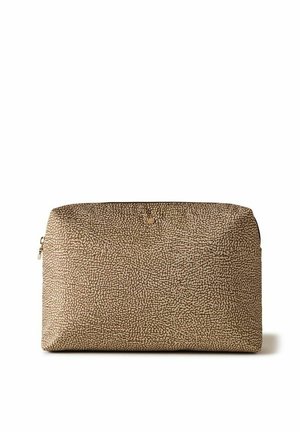 Borbonese CLASSICA TOILETRY BAG MEDIUM - Trousse de toilette - beige