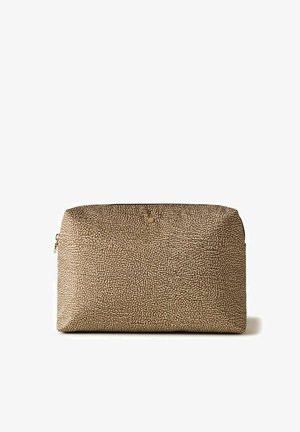 Borbonese, CLASSICA TOILETRY BAG MEDIUM - Beauty case - beige
