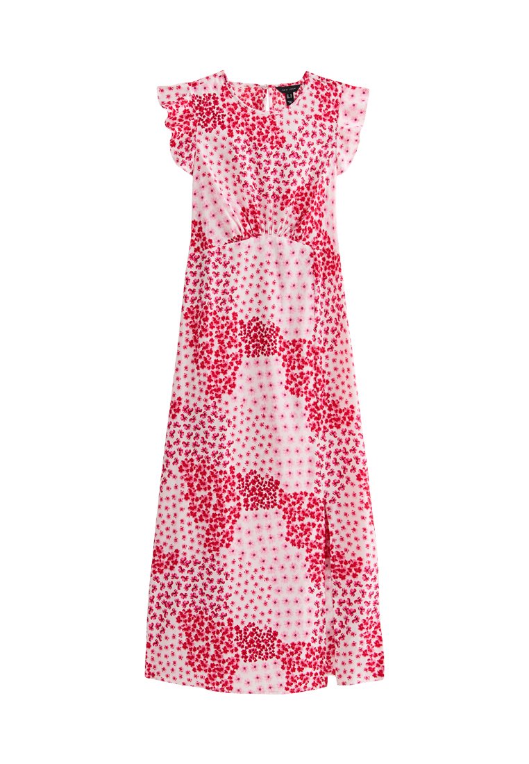 New Look Jurk gemêleerd donkerroze
